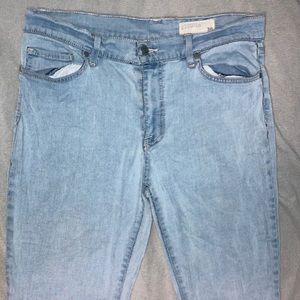 Pistola light wash jeans.